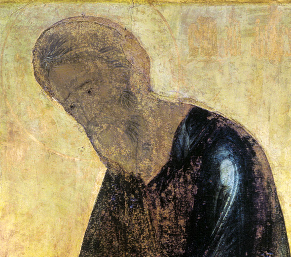 Андрій Рубльов «Андрій Первозваний» (1408 р., фраґмент)