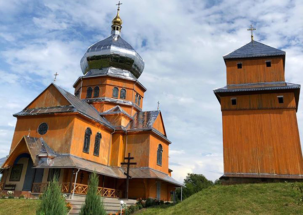 140 років тому народився архітектор Євген Нагірний: Церква Преображення Господнього села Вирів (1939 р.) за його проєктом