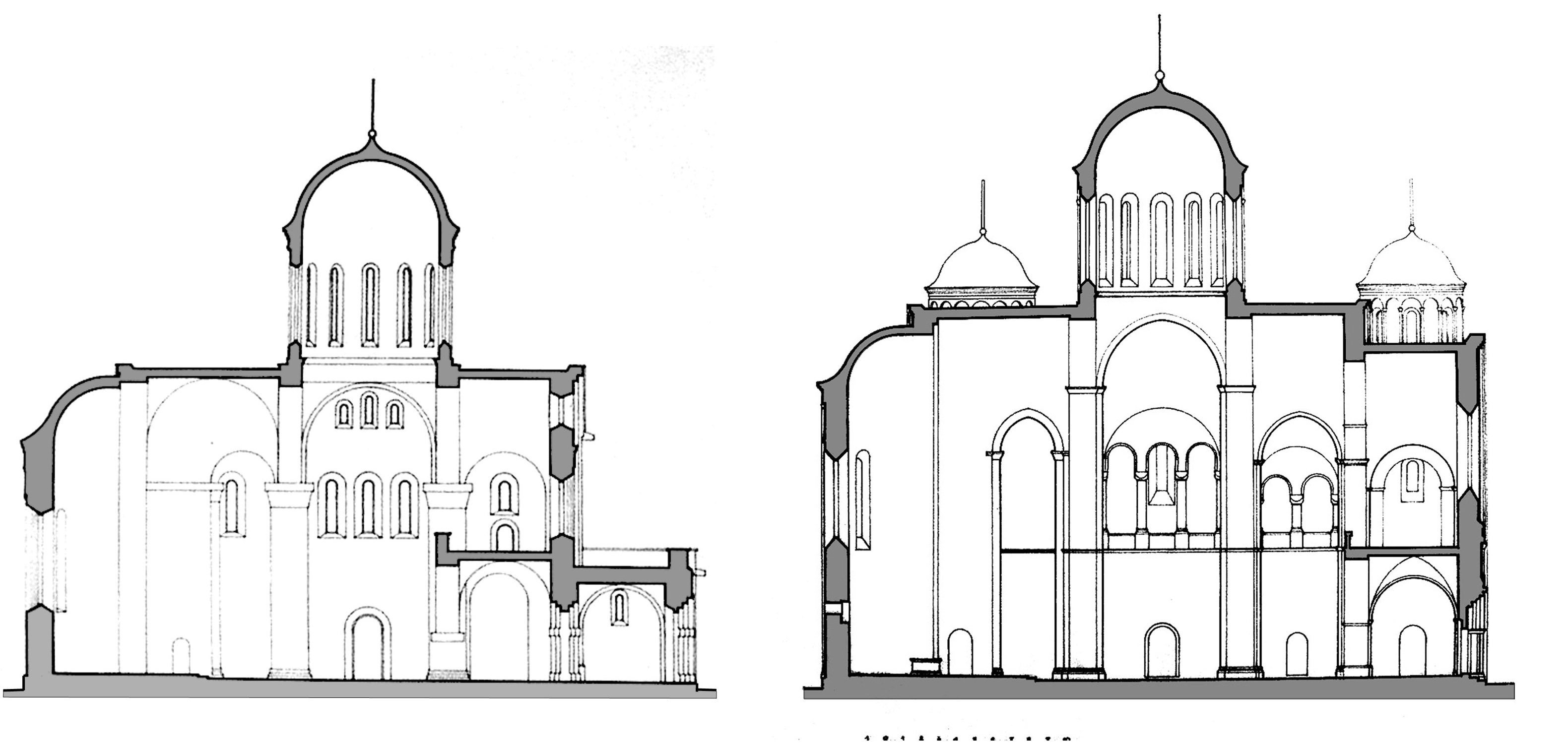 Успенский собор Галича 12 века реконструкция